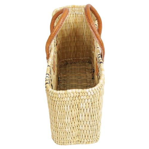 Handtasche Korbtasche robuste Tasche aus Jonc (42x16x26/38)