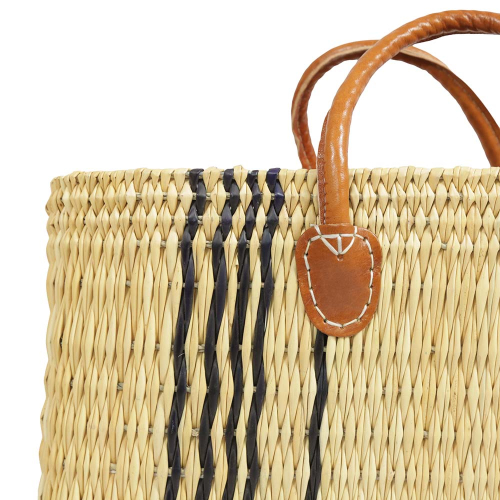 Handtasche Korbtasche robuste Tasche aus Jonc (46x18x32/42)