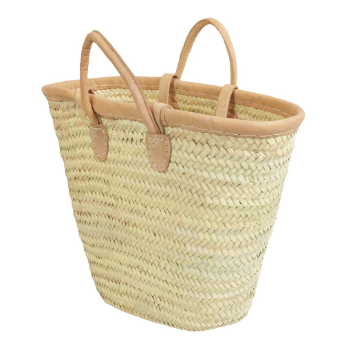 Strandtasche Korbtasche Natur aus Palmblatt (50x20x35/47)
