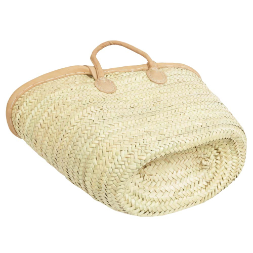 Strandtasche Korbtasche Natur aus Palmblatt (50x20x35/47)