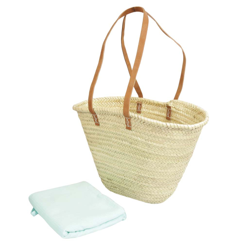 Handtasche Korbtasche robuste Tasche Natur (54x30x35/72)