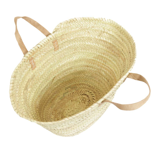 Handtasche Korbtasche robuste Tasche Natur (50x25x34/48)
