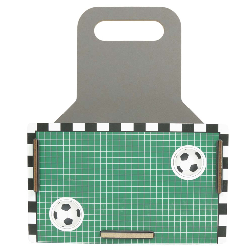 Flaschenträger "Torwand", Flaschenkorb, Korb für 6 Flaschen (25x16x15/32)