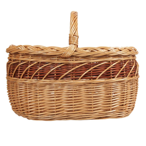 Einkaufskorb Handkorb Weide Korb ungefüttert (45x31x23/35)
