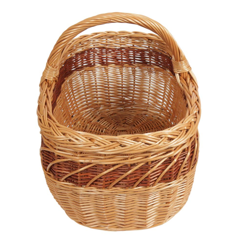 Einkaufskorb Handkorb Weide Korb ungefüttert (45x31x23/35)