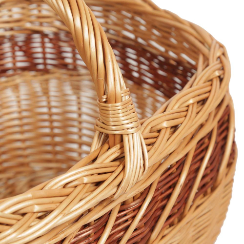Einkaufskorb Handkorb Weide Korb ungefüttert (45x31x23/35)