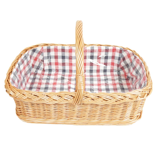 Tablett aus Weide, Trage - Korb - Tablett (53x39x17/31)