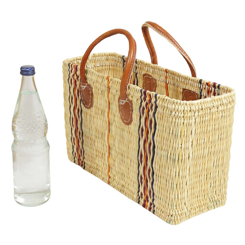 Handtasche Korbtasche robuste Tasche aus Jonc (43x16x26/38)