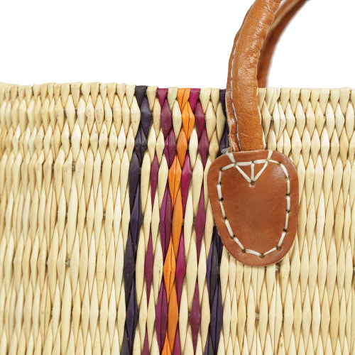 Handtasche Korbtasche robuste Tasche aus Jonc (43x16x26/38)