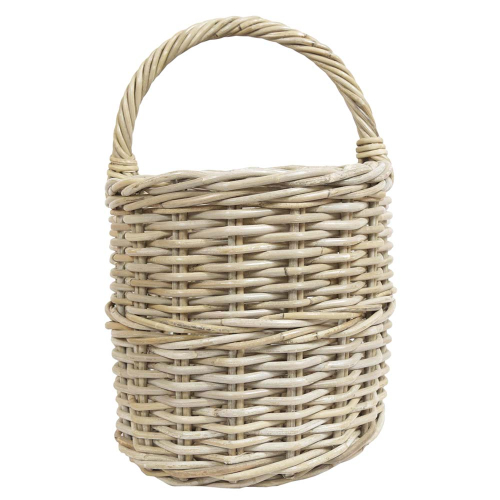 Einkaufskorb Handkorb ungefüttert Korb aus Rohr (47x31x30/46)