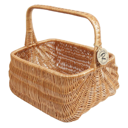 Einkaufskorb Handkorb Weide Korb ungefüttert (42x32x23/42)