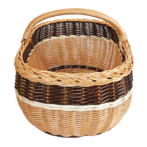 Einkaufskorb Handkorb Weide Korb ungefüttert (50x35x25/35)