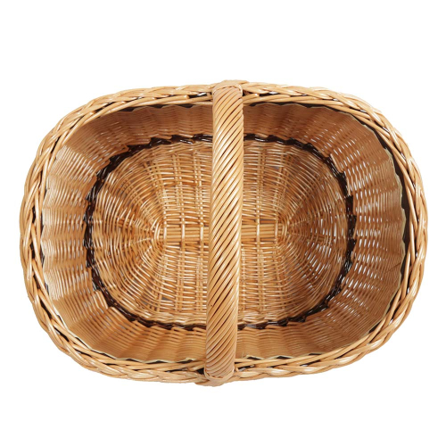 Einkaufskorb Handkorb Weide Korb ungefüttert (50x35x25/35)