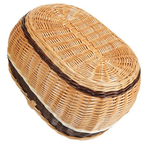 Einkaufskorb Handkorb Weide Korb ungefüttert (50x35x25/35)