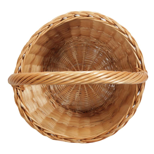 Einkaufskorb Handkorb Flaschenkorb Weide Korb rund (D:35)
