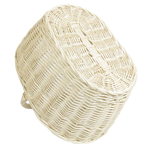 Einkaufskorb Handkorb helle Weide Korb ungefüttert (48x32x22/39)