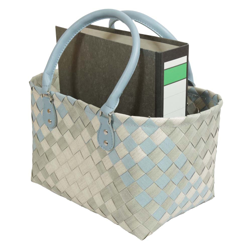 Kunststofftasche moderne Tasche aus Kunststoff (35x25x22/40)