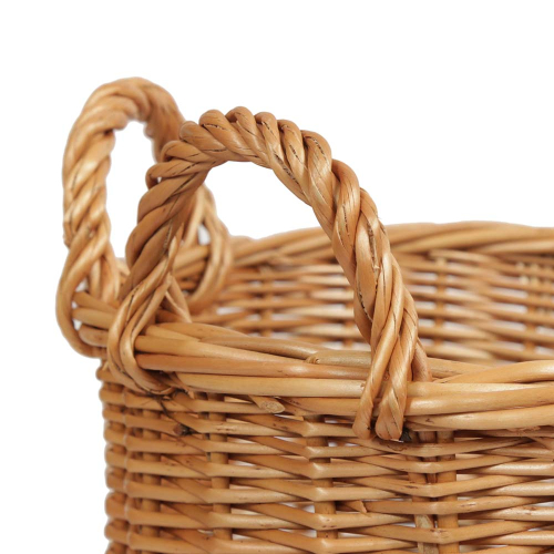 Erntekorb, Pflückkorb, Gartenkorb, Gürtelkorb Korb aus Weide (D:16cm)