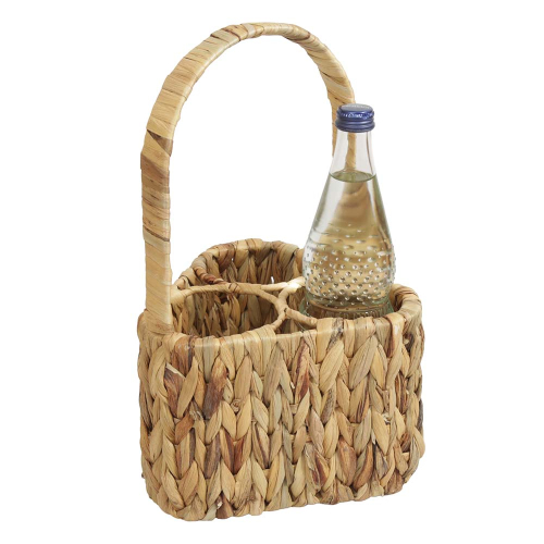 Flaschenkorb, Geschenkkorb, Korb für 3 Flaschen (22x22x15/38)