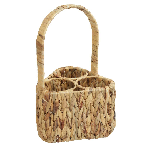 Flaschenkorb, Geschenkkorb, Korb für 3 Flaschen (22x22x15/38)