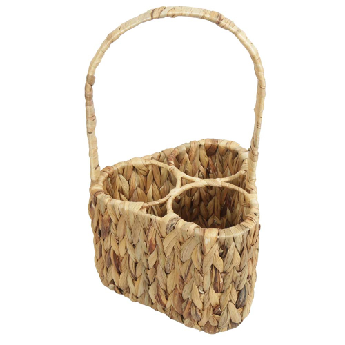 Flaschenkorb, Geschenkkorb, Korb für 3 Flaschen (22x22x15/38)