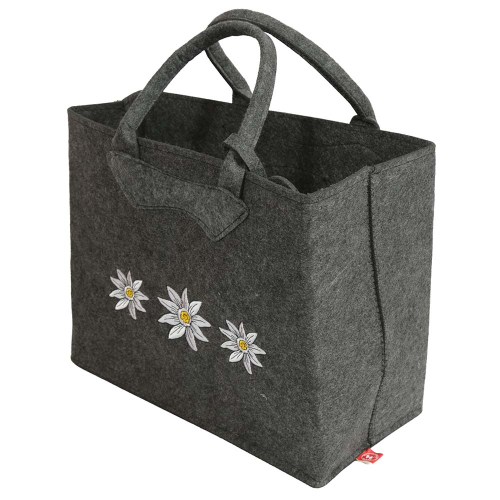 Filztasche, Schultertasche, Trachtentasche, Filz Tasche (38x17x30/45)