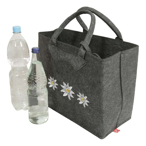 Filztasche, Schultertasche, Trachtentasche, Filz Tasche (38x17x30/45)