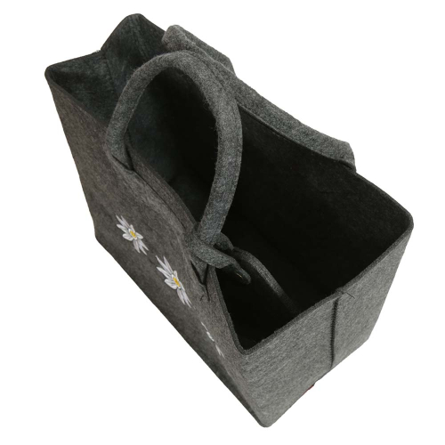Filztasche, Schultertasche, Trachtentasche, Filz Tasche (38x17x30/45)