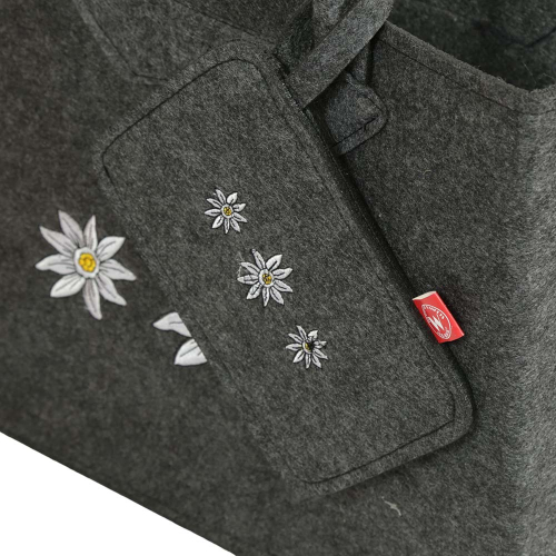 Filztasche, Schultertasche, Trachtentasche, Filz Tasche (38x17x30/45)