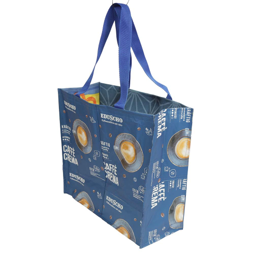 Schultertasche, Design-Tasche aus Kaffeepackungen (37x14x34/58)