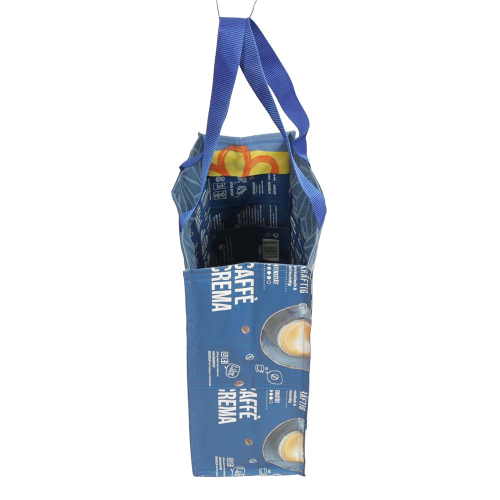 Schultertasche, Design-Tasche aus Kaffeepackungen (37x14x34/58)