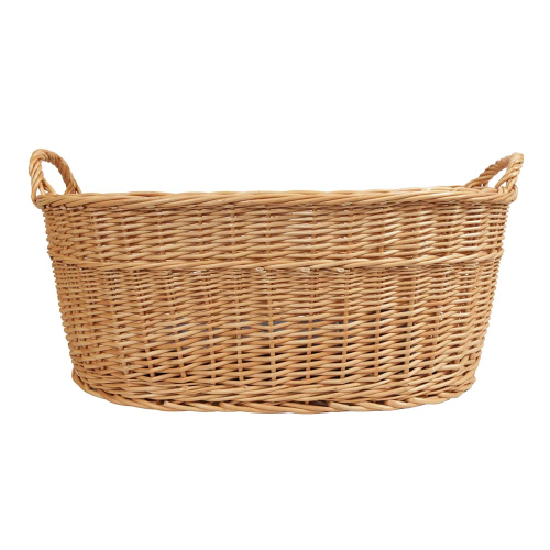 Wäschekorb aus Weide. Korb für Wäsche (58x40x22/28)