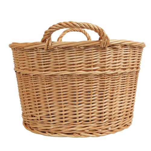 Wäschekorb aus Weide. Korb für Wäsche (58x40x22/28)