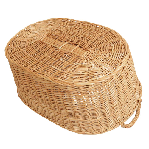 Wäschekorb aus Weide. Korb für Wäsche (58x40x22/28)