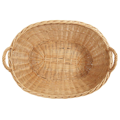 Wäschekorb aus Weide. Korb für Wäsche (69x49x26/32)