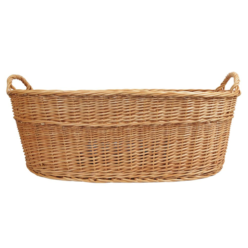 Wäschekorb aus Weide. Korb für Wäsche (77x55x27/34)