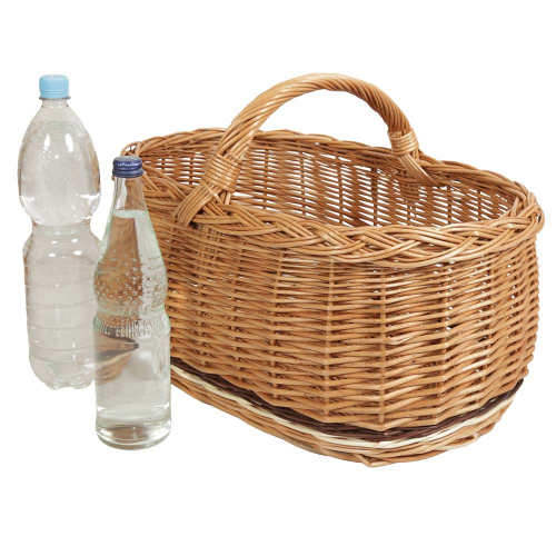 Einkaufskorb Handkorb Weide Korb ungefüttert (50x35x24/35)