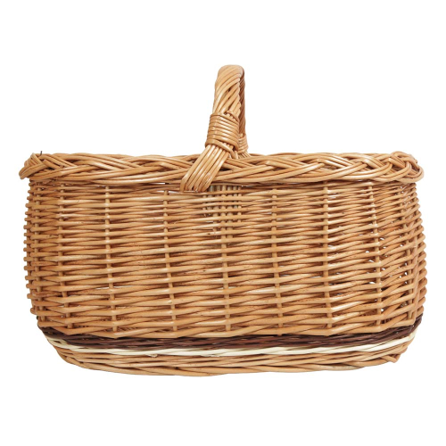 Einkaufskorb Handkorb Weide Korb ungefüttert (50x35x24/35)
