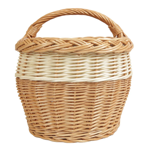 Einkaufskorb Handkorb Weide Korb ungefüttert (50x32x25/34)