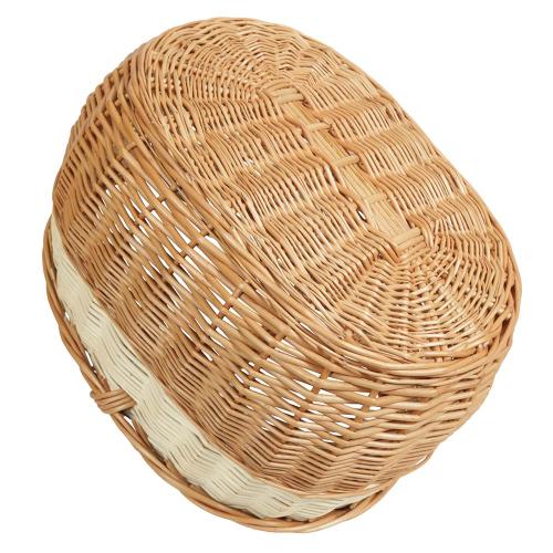 Einkaufskorb Handkorb Weide Korb ungefüttert (46x33x24/37)