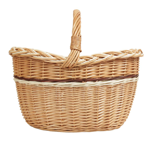 Einkaufskorb Handkorb Weide Korb ungefüttert (44x34x22/40)