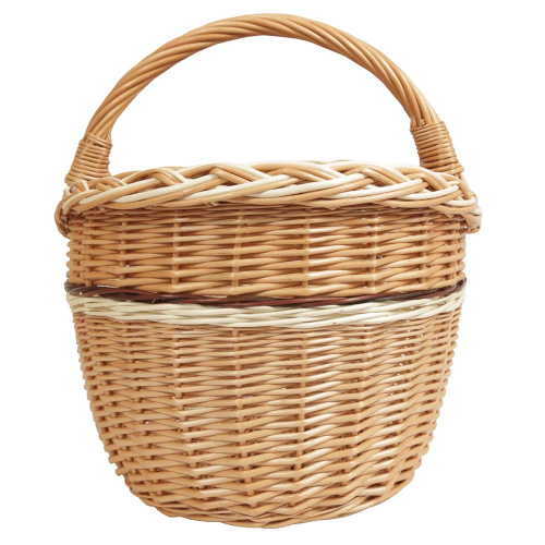 Einkaufskorb Handkorb Weide Korb ungefüttert (44x34x22/40)