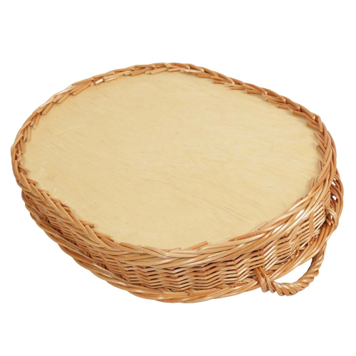 Korbtablett, Tablett aus Weide, Trage - Korb - Tablett (52x38x7/12 Korbtablett, Tablett aus Weide, Trage - Korb - Tablett (52x38x7/12