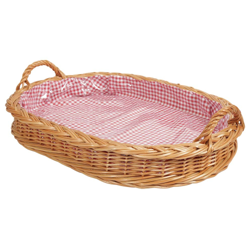 Korbtablett, Tablett aus Weide, Trage - Korb - Tablett (52x38x7/12 Korbtablett, Tablett aus Weide, Trage - Korb - Tablett (52x38x7/12