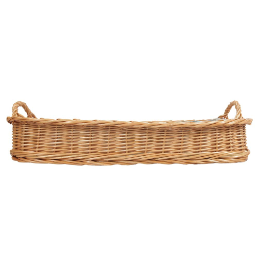Korbtablett, Tablett aus Weide, Trage - Korb - Tablett (54x38x8/13) Korbtablett, Tablett aus Weide, Trage - Korb - Tablett (54x38x8/13)