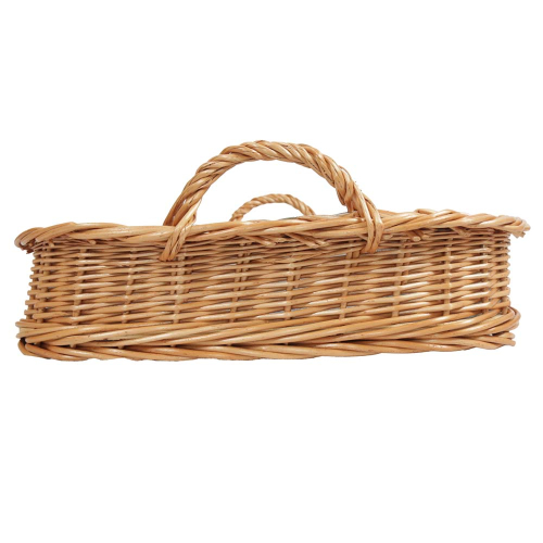 Korbtablett, Tablett aus Weide, Trage - Korb - Tablett (54x38x8/13) Korbtablett, Tablett aus Weide, Trage - Korb - Tablett (54x38x8/13)