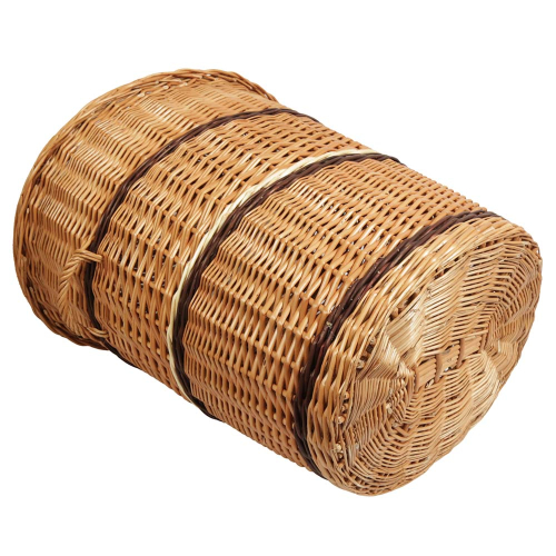 Wäschekorb, Wäschesammler - Korb für Wäsche aus gesottener Weide (55x46x57)