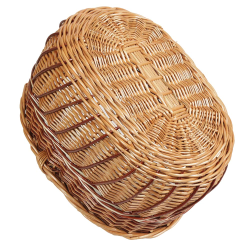 Einkaufskorb Handkorb Weide Korb ungefüttert (43x32x23/38)