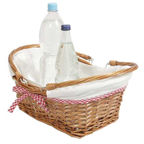 Kinderkorb, Handkorb, Dekokorb, kleiner Weide Korb ungefüttert (42x32x14/32)