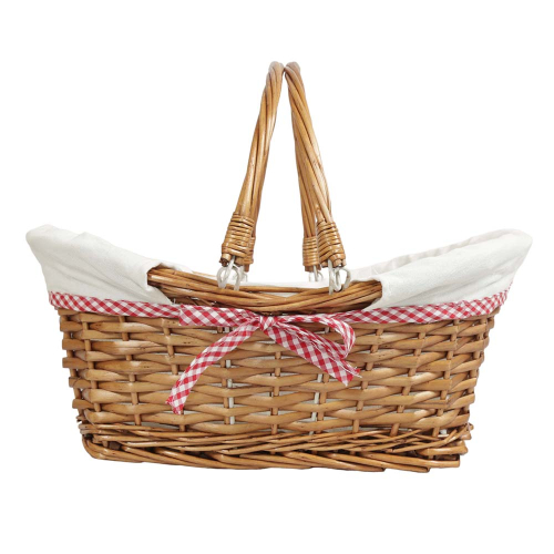 Kinderkorb, Handkorb, Dekokorb, kleiner Weide Korb ungefüttert (42x32x14/32)